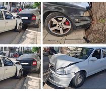 Tροχαίo ατύχημα στην οδό Αμερικής στην πόλη της Κω - ΙΧ συγκρούστηκε με σταθμευμένο όχημα