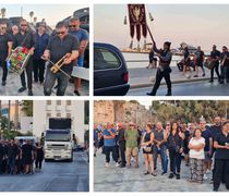 Η Κως "αποχαιρέτησε" σε κλίμα οδύνης και με ποντιακά μοιρολόγια τον Σάββα Μαυρίδη