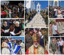 Χιλιάδες προσκυνητές και φέτος στην Παναγία Σπηλιανή στη Νίσυρο