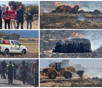 Φωτιά στην Καρδάμαινα - Άμεση κινητοποίηση 