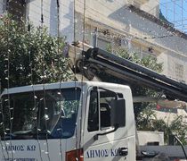 Ξεκίνησε η τοποθέτηση του Χριστουγεννιάτικου στολισμού στην Κω