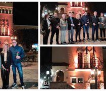 "Φωταγώγηση" του Δημαρχείου Κω για την Διεθνή Ημέρα Εξάλειψης της Βίας κατά των Γυναικών