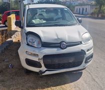 Tροχαίο ατύχημα στον Επαρχιακό (προς Μαρμάρι) - Σύγκρουση 2 οχημάτων