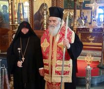 Ενθρόνιση της νέας Ηγουμένης της Ιεράς Μονής Αγίων Πάντων – Αγίου Σάββα, Μοναχής Θέκλας