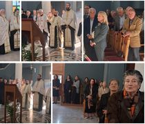 Με λαμπρότητα ο εσπερινός της εορτής του Αγίου Αποστόλου Ναθαναήλ χοροστατούντος του Μητροπολίτη που άγει τα ονομαστήριά του