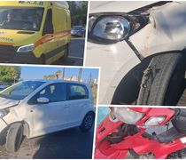 Tροχαίο στο κέντρο της Κω: Δίκυκλο συγκρούστηκε με ΙΧ αυτοκίνητο