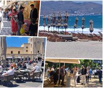Αυξημένη η κίνηση στην πόλη της Κω λόγω "κακοκαιρίας", αλλά συγκρατημένες οι αγορές των τουριστών