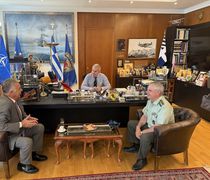 Συνάντηση του Β. Υψηλάντη με τον Υφ. Εθ. Άμυνας για τα τεχνικά έργα των Ενόπλων Δυνάμεων στα Δωδεκάνησα 