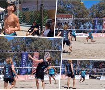 Συνεχίζεται η δράση στο 1ο Διεθνές Open World Tournament Footvolley Κω