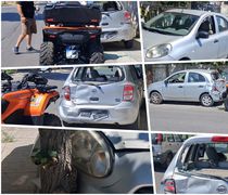 Τροχαίο στην οδό ΕΘν. Αντιστάσεως στην πόλη της Κω - "Γουρούνα" συγκρούστηκε με ΙΧ