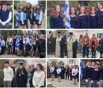 Με λαμπρότητα και συγκίνηση οι εκδηλώσεις από την εκπαιδευτική κοινότητα της Κω για την επέτειο της 25ης Μαρτίου