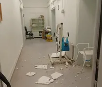 Νοσοκομείο Λέρου: Γιατροί και εργαζόμενοι καταγγέλλουν πτώση υλικών από την οροφή ανακαινισμένου τμήματος 