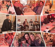 Χορός, κέφι και ευχές στη βραδιά κοπής πίτας του σωματείου χορού "Ακροβάτης"