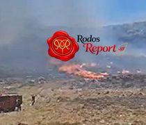 Mεγάλη φωτιά σε εξέλιξη στην Κάλυμνο