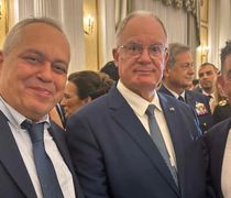 Ο Πρόεδρος της Ε.Ι.Ε.Τ. στην εκδήλωση για την αποκατάσταση της Δημοκρατίας