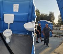 Τοποθετήθηκαν οι δημόσιες τουαλέτες στην παραλία Τιγκακίου