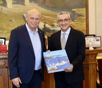  Συνάντηση του Περιφερειάρχη Γ. Χατζημάρκου με τον CEO του TUI Group Sebastian Ebel
