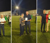 Στιγμές συγκίνησης πριν το ΠΑΟΚ Κω – Ρόδος: Τιμή σε τρεις Κώους που φόρεσαν το «ελάφι»