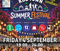 “KOS TOWN SUMMER FESTIVAL” ΑΠΟ ΤΟΝ ΕΜΠΟΡΙΚΟ Σ/ΓΟ ΚΩ ΣΤΙΣ 4/9