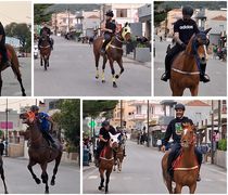 Συνεχίζονται οι "προβες" για την παρέλαση αλόγων στο Πυλί 