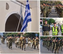Έπαρση της σημαίας στο Διοικητήριο Κω 