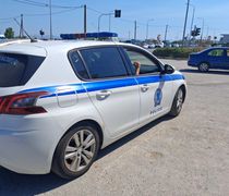 Τροχαίο ατύχημα στα φανάρια του Τιγκακιου