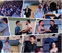 Θερμό χειροκρότημα για τη θεατρική ομάδα Πυλίου στο έργο «Μπαμπά μην ξαναπεθάνεις Παρασκευή»