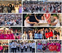 Η Πλατεία Ελευθερίας στην Κω γέμισε με μηνύματα ενότητας και φιλίας