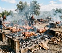 Παραδοσιακό Πάσχα με αρνιά και μουσική στην Πλ. Ελευθερίας Κω (την Δευτέρα του Πάσχα)