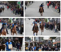 Με λαμπρότητα η παρέλαση αλόγων στο Πυλί προς τιμήν του Αγίου Γεωργίου