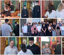 Παράκληση για τους τελειόφοιτους του Λυκείου Ζηπαρίου στον Ι.Ν. Αναλήψεως