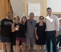 Μια ξεχωριστή ημέρα φιλοξενίας για την πρωταθλήτριά μας Δέσποινα Χόνδρου στο Mitsis Blue Domes Resort & Spa