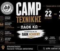 Στην Κω το τεχνικό camp του ΠΑΟΚ Κω σε συνεργασία με την PAOK Academy απ’ τις 22 έως τις 27 Ιουνίου