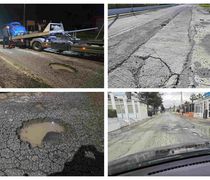 Ν. Γιάννου (Κέφαλος): Αυτοκίνητο έπεσε σε μία από τις τεράστιες λακκούβες – Ευτυχώς αυτή την φορά δεν είχαμε θύματα… Η Κέφαλος αξίζει της ανάλογης προσοχής