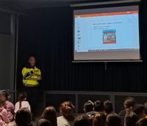 Διάλεξη για την οδική ασφάλεια σε μαθητές στην Κω