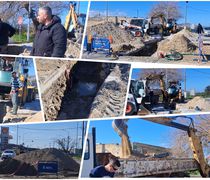 Εργασίες από την ΔΕΥΑΚ στα φανάρια στο Τιγκάκι