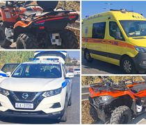 Τροχαίο με ανατροπή «γουρούνας» στον επαρχιακό – Τραυματίστηκε ανήλικος