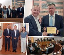 Απονομή του τιμητικού τίτλου «Πολίτης της Κω» στον Πρέσβη του Ηνωμένου Βασιλείου στην Ελλάδα κ. Matthew Lodge
