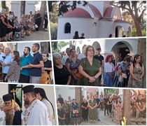 Με ευλάβεια ο εσπερινός της εορτής της Οσίας Ειρήνης Χρυσοβαλάντου στην Ιερά Μονή Αγίου Νεκταρίου 