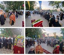 ΠΑΡΟΥΣΙΑ ΠΟΛΛΩΝ ΠΙΣΤΩΝ ΕΟΡΤΑΣΤΗΚΕ  Η ΜΝΗΜΗ ΤΟΥ ΑΓΙΟΥ ΓΕΩΡΓΙΟΥ  ΤΟΥ ΚΕΦΑΛΑ (ΧΑΛΙΚΟΥΡΑ)