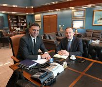 Συνάντηση του Βουλευτή Γ. Παππά με τον Υπ. Ναυτιλίας Β. Κικίλια – Προτεραιότητα η επίλυση του στεγαστικού για τα σώματα ασφαλείας