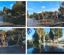 Ζημιά σε κεντρικό αγωγό ύδρευσης στην οδό Γρηγορίου Ε’ – Διακοπή υδροδότησης