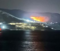Μεγάλη πυρκαγιά στη χωματερή στα Γιανναχώραφα Καλύμνου 