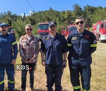 Συμμετοχή της Πολιτικής Προστασίας Δήμου Κω στην άσκηση «Δια Πυρός» στο Ιπποκράτειο Ίδρυμα