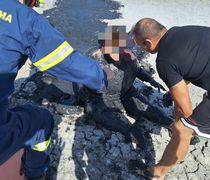 Γυναίκα εγκλωβίστηκε σε βάλτο στην Αλυκή (Τιγκάκι) και σώθηκε από την Πυροσβεστική