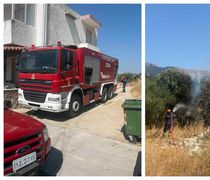 Συμβαίνει τώρα: Φωτιά σε οικία στο Πυλί