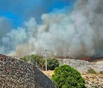 Συμβαίνει τώρα: Νέα φωτιά στην Κάλυμνο