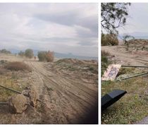 Καταγγελία στην Αστυνομία από τον κ. Β. Τρακόσα και τον κ. Σ. Χατζηπέτρο για παράνομες παρεμβάσεις στην παραλία του Ναυτικού Ομίλου