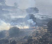 Συμβαίνει τώρα: Φωτιά στη Νίσυρο