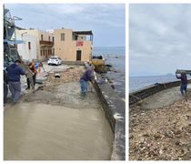 ΟΛΟΚΛΗΡΩΣΗ ΕΡΓΑΣΙΩΝ ΑΠΟΚΑΤΑΣΤΑΣΗΣ ΣΤΟ ΠΑΡΑΛΙΑΚΟ ΜΕΤΩΠΟ ΜΑΝΔΡΑΚΙΟΥ ΤΗΣ ΝΙΣΥΡΟΥ